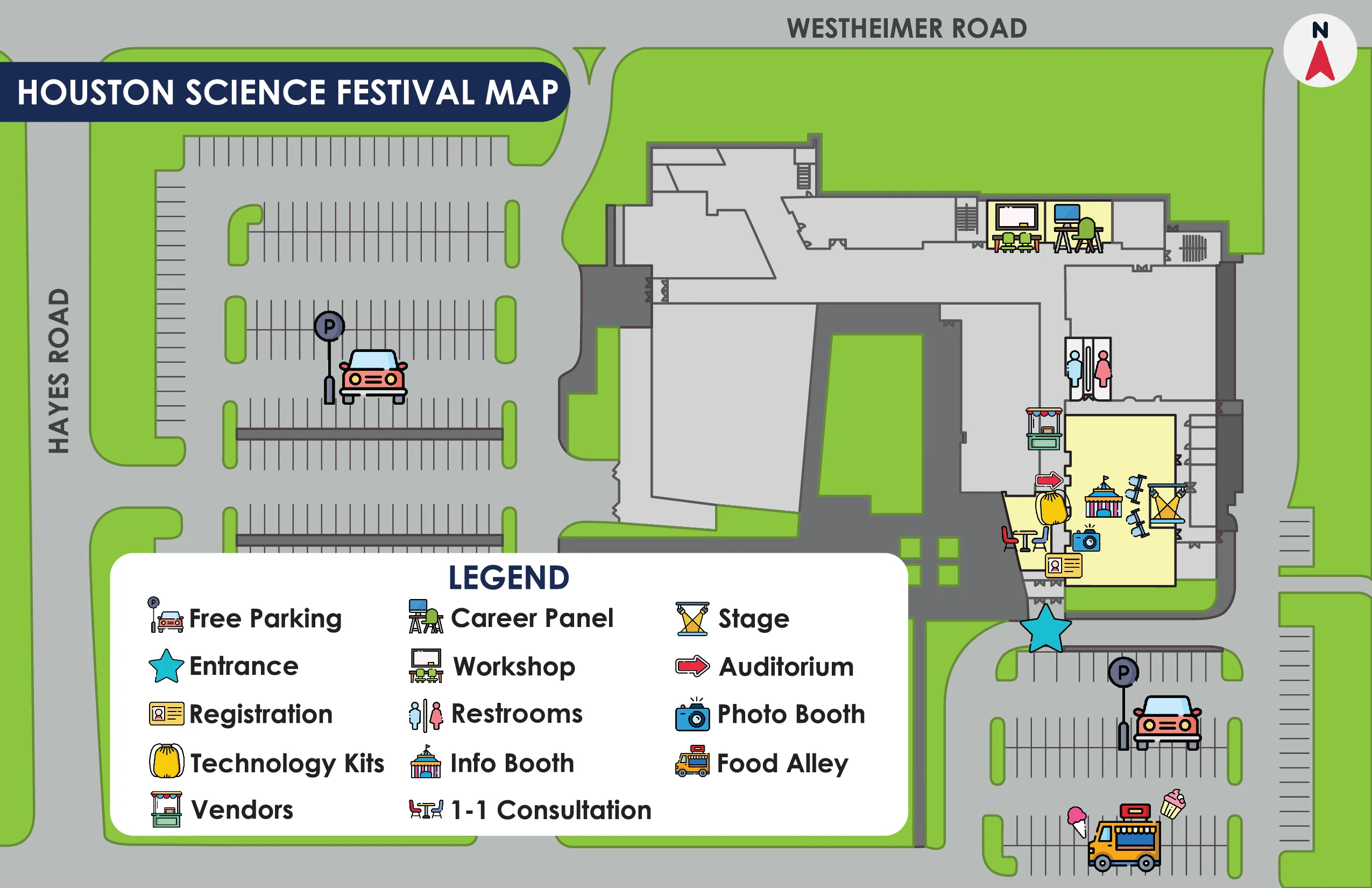 map of event